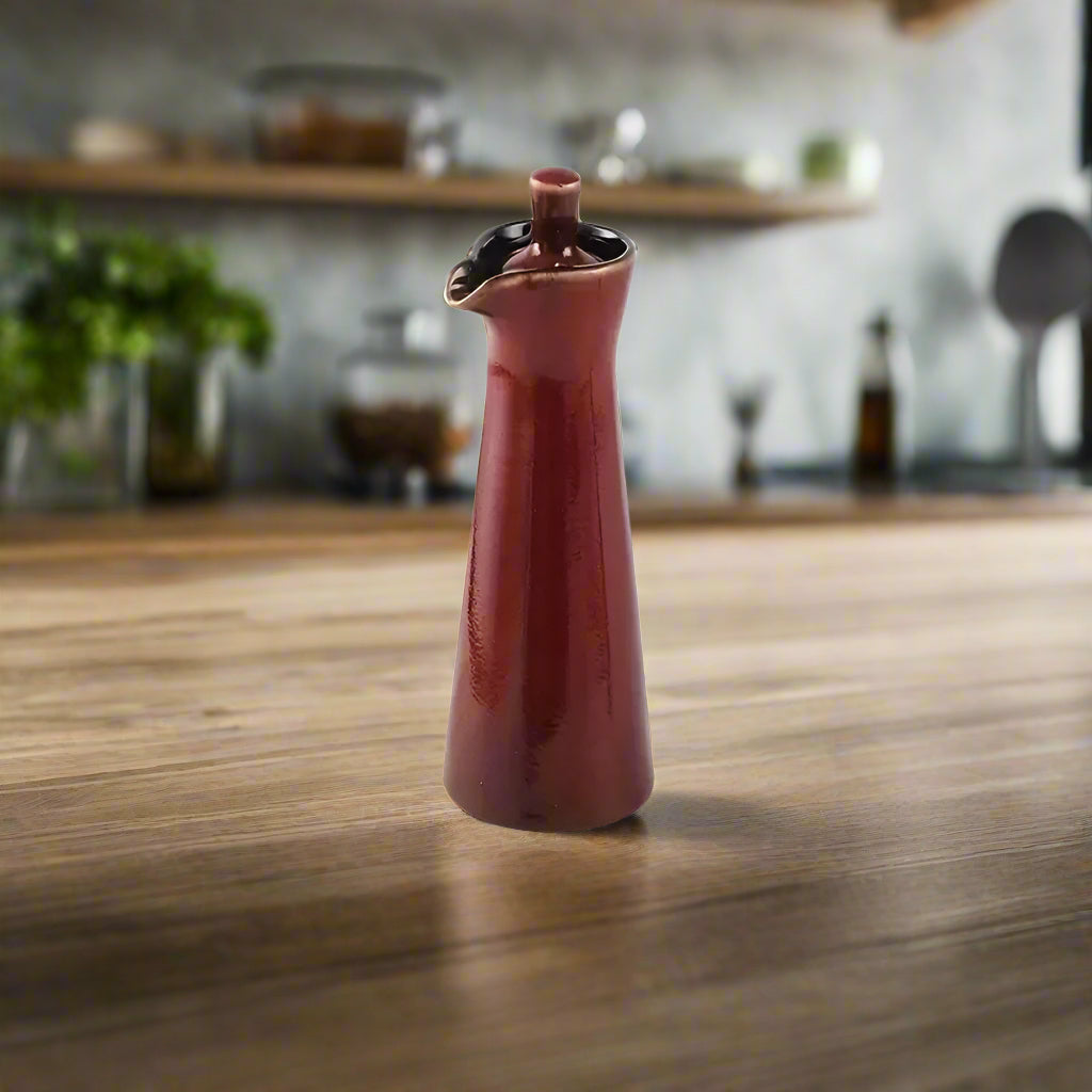 Elegant Ceramic Pouring Bottle for Sauces and Oils - 100 ml