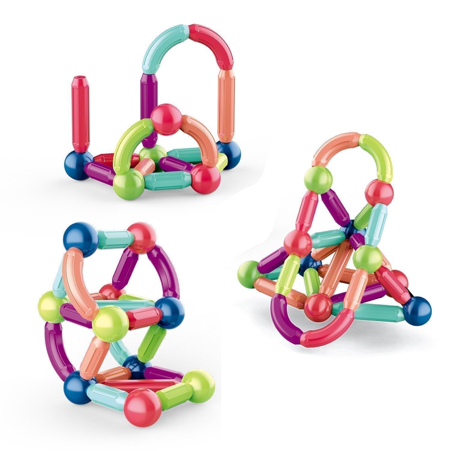Magnetic Educational Toy for Kids - Connect-It Game