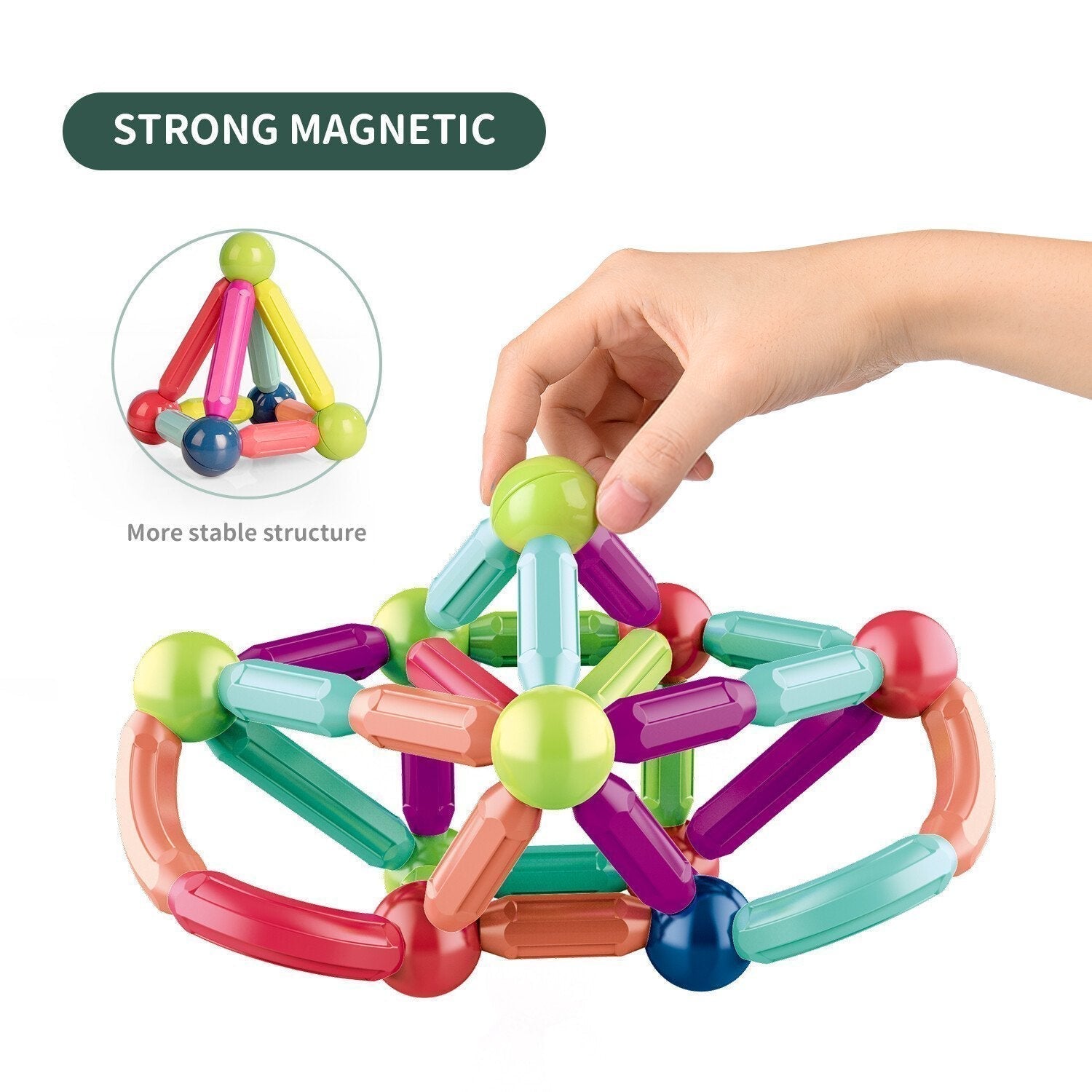 Magnetic Educational Toy for Kids - Connect-It Game