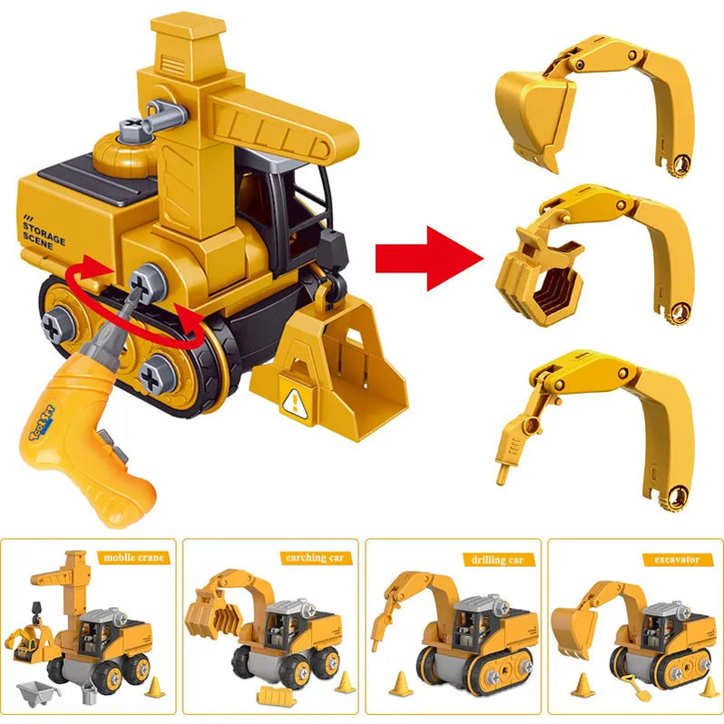 Creative Builder Vehicle Assembly Set – Fun Learning Toy