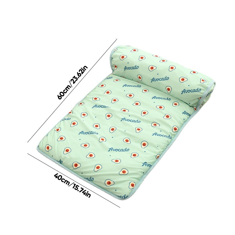 Cooling Mat for Dogs and Cats Made from Ice Silk
