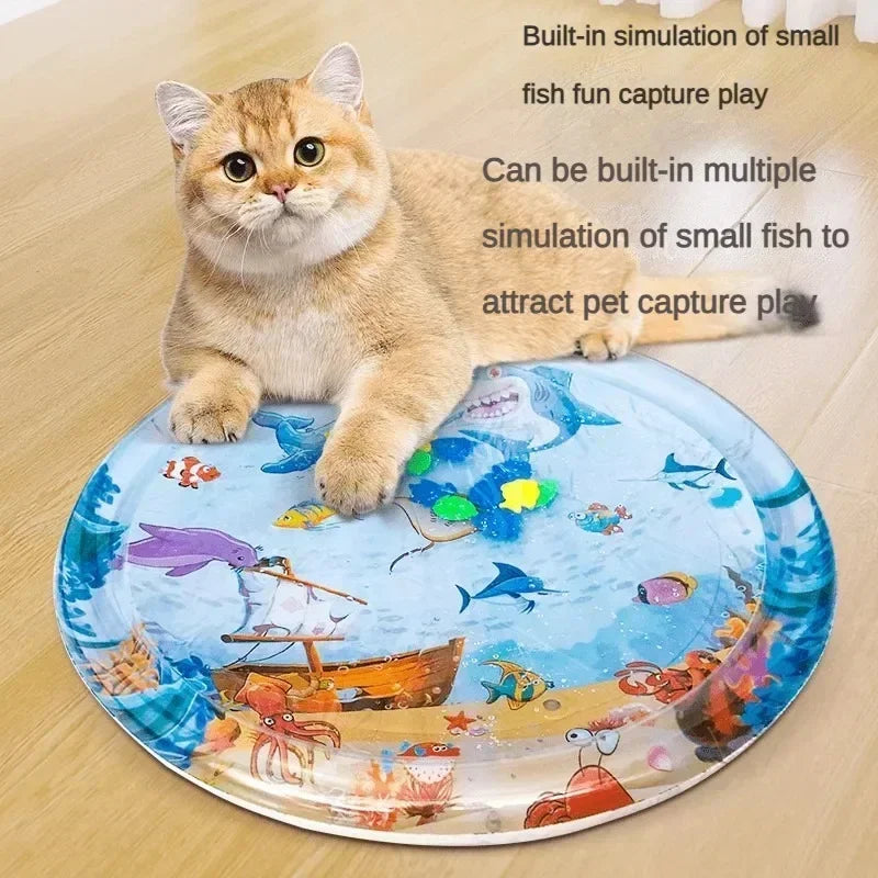 CoolPet Oasis – 100cm Refreshing Water Mat for Pets