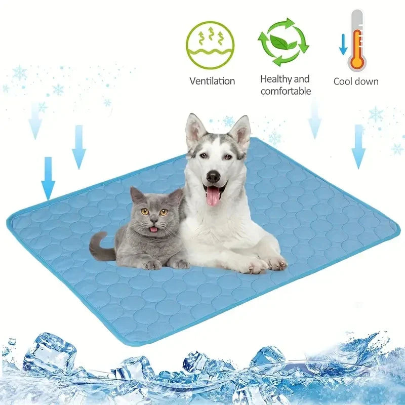 PetComfort Pad – Oversized Cooling Bed for Dogs & Cats