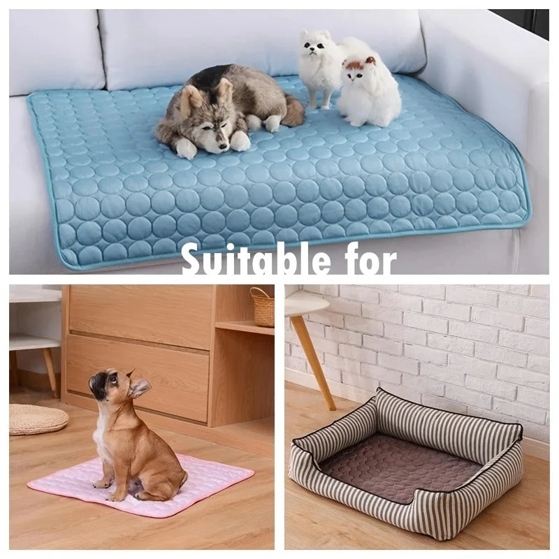 PetComfort Pad – Oversized Cooling Bed for Dogs & Cats