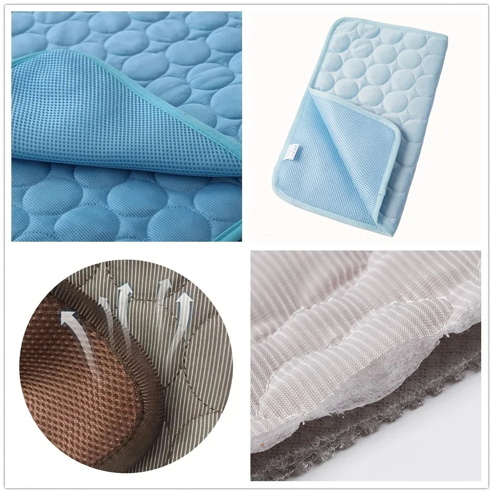 PetComfort Pad – Oversized Cooling Bed for Dogs & Cats