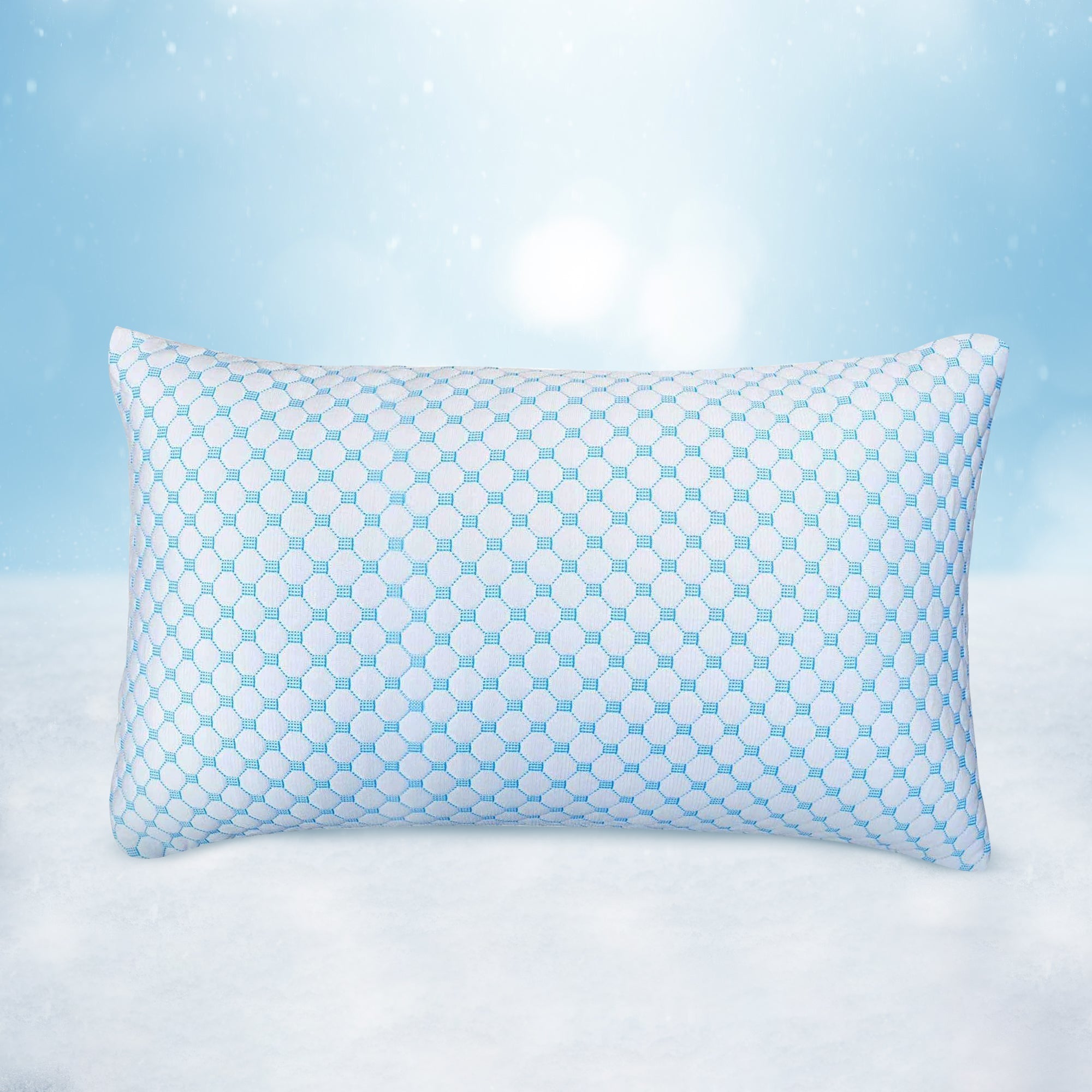 ChillEase Pillow for Side Sleepers – Adaptive Comfort & Breathable Cover