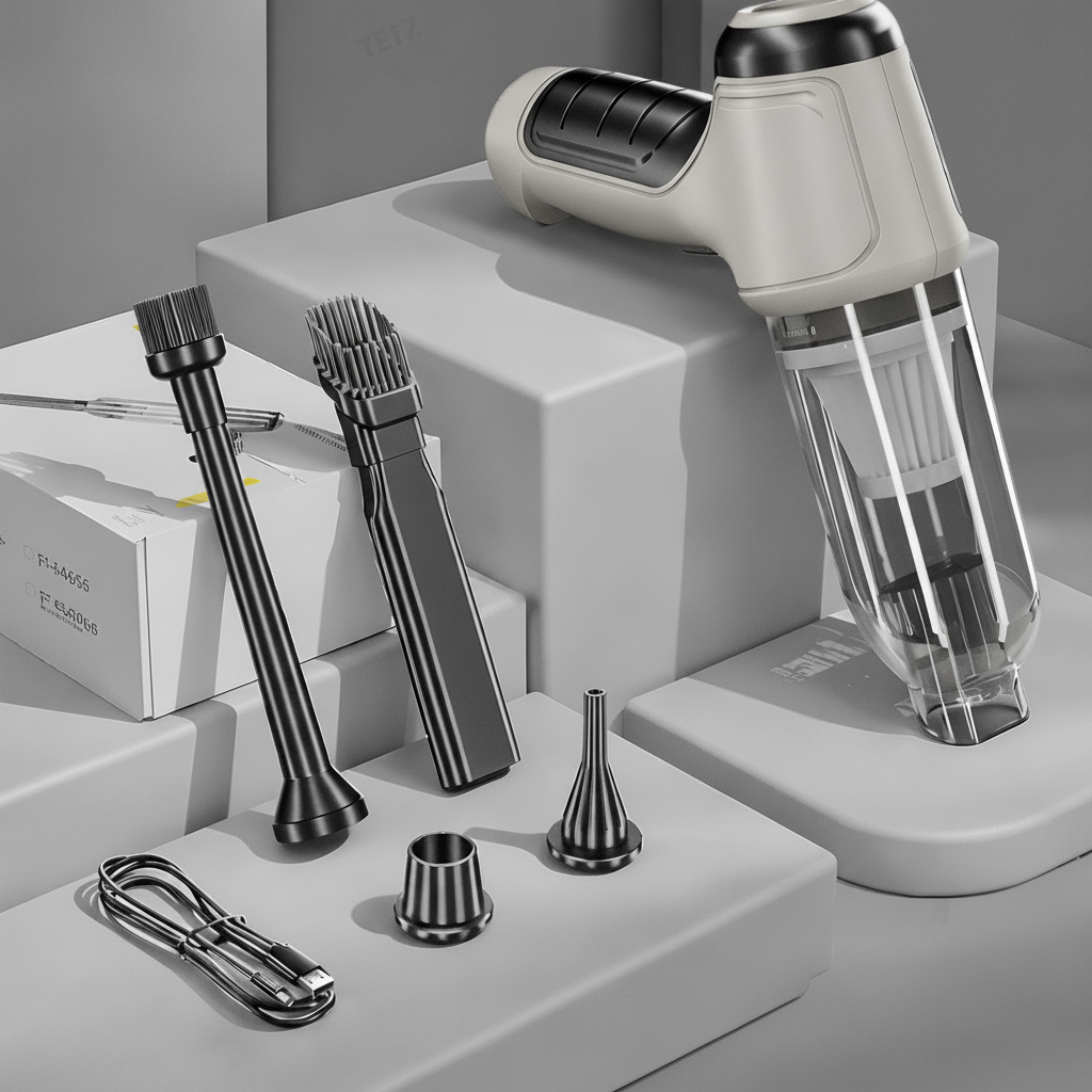 Cordless Handheld Vacuum Cleaner with Strong Suction Power
