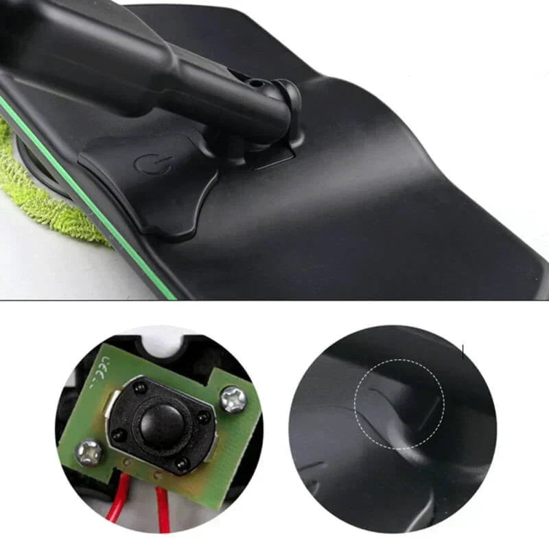 Rechargeable Cordless Floor Cleaner with Dual Spin Technology