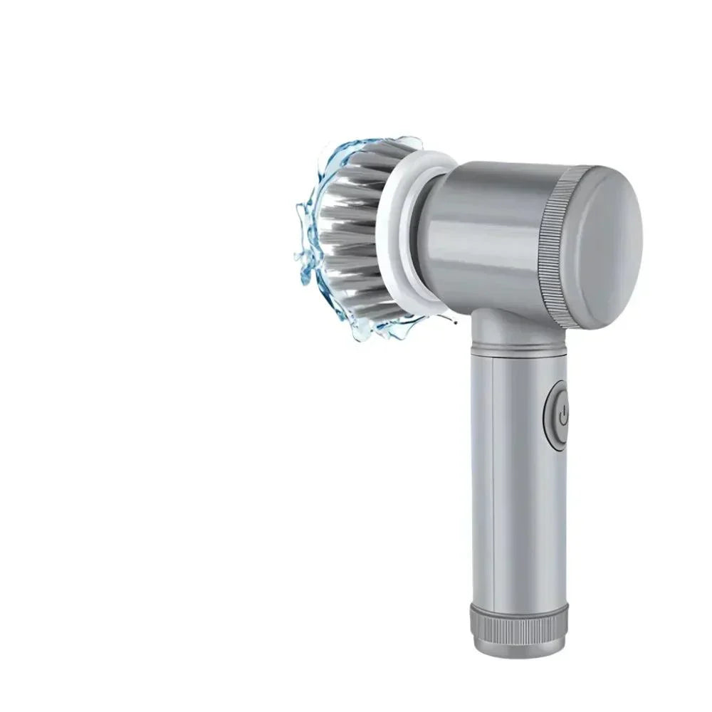 Rechargeable Cordless Cleaning Scrubber with 6 Attachments