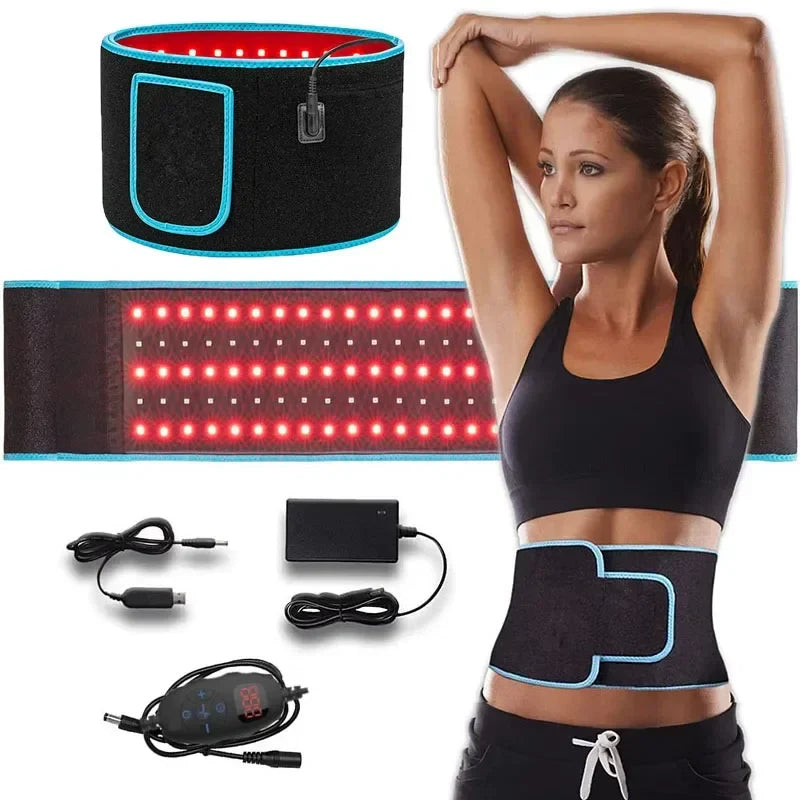 Red Light Therapy Belt – Shape a Confident, Pain-Free Waist with Light Energy