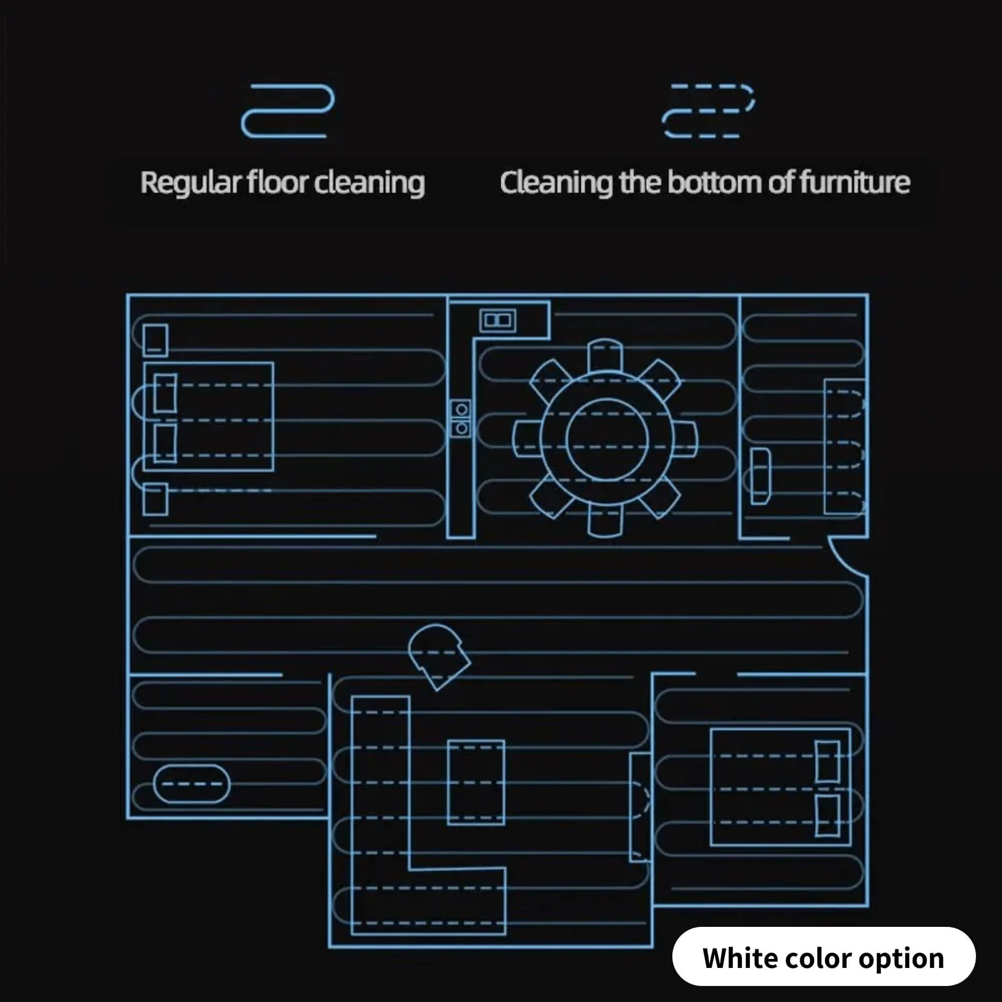 UltraClean Pro Smart Vacuum with Mopping Functionality