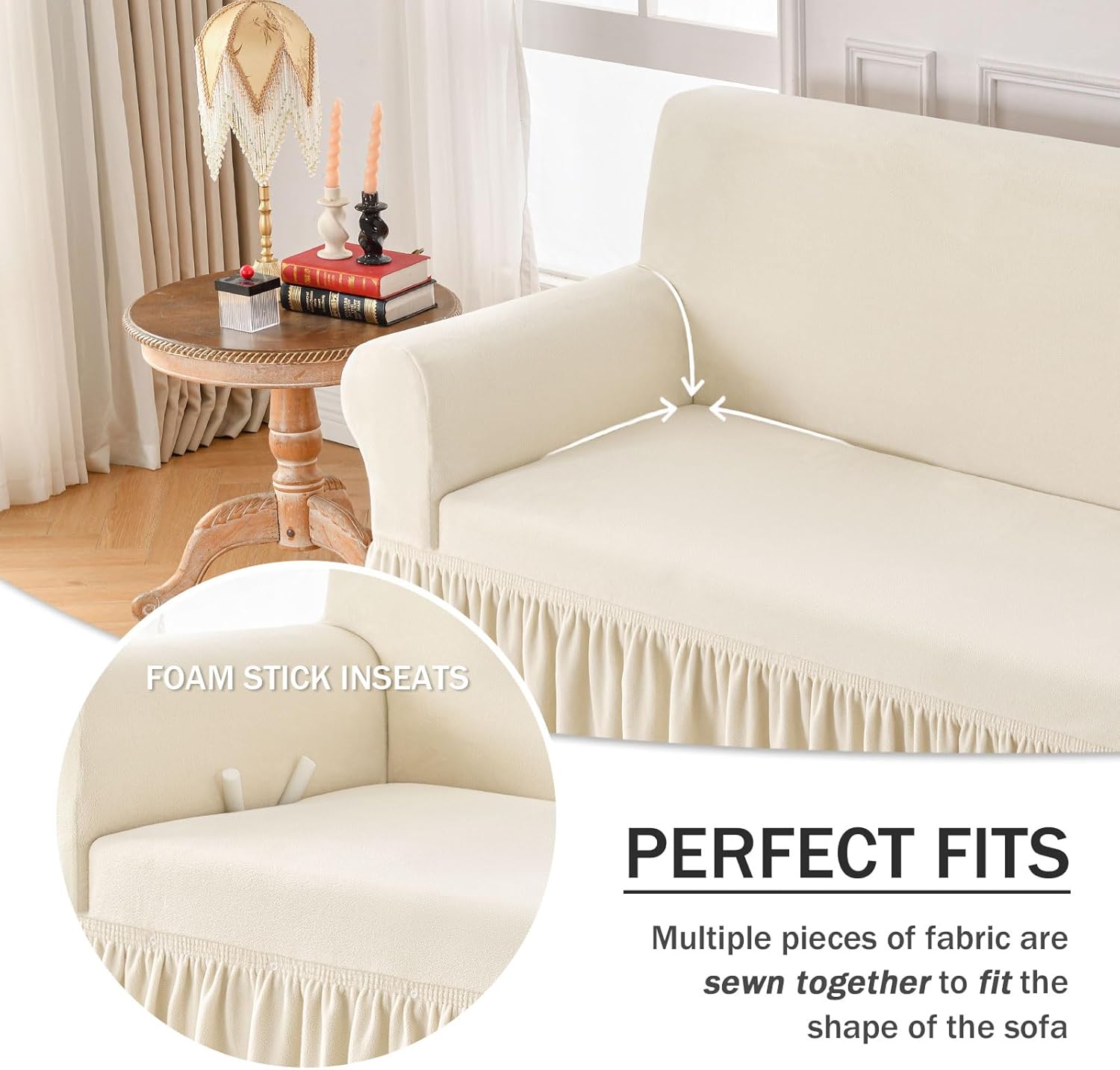 Cloud-Like Comfort Sofa Cover for Lasting Protection