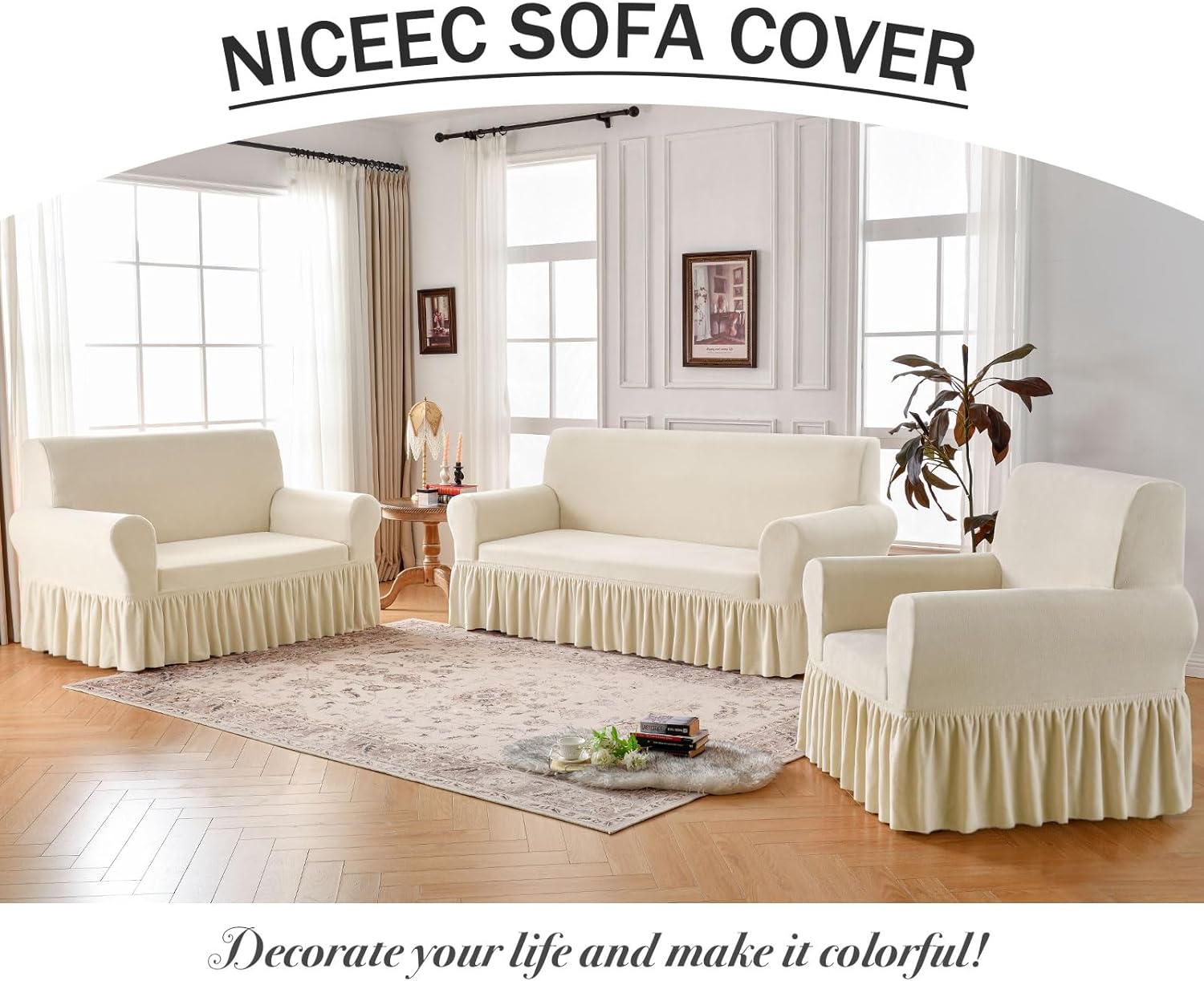 Cloud-Like Comfort Sofa Cover for Lasting Protection