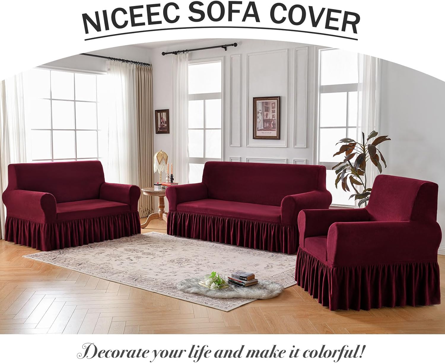 Cloud-Like Comfort Sofa Cover for Lasting Protection