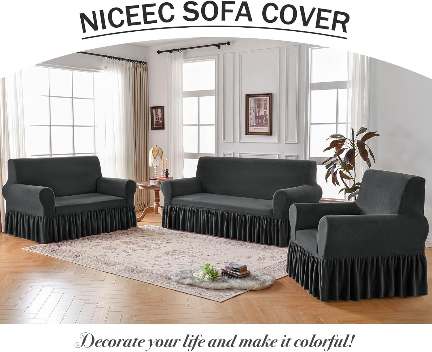 Cloud-Like Comfort Sofa Cover for Lasting Protection