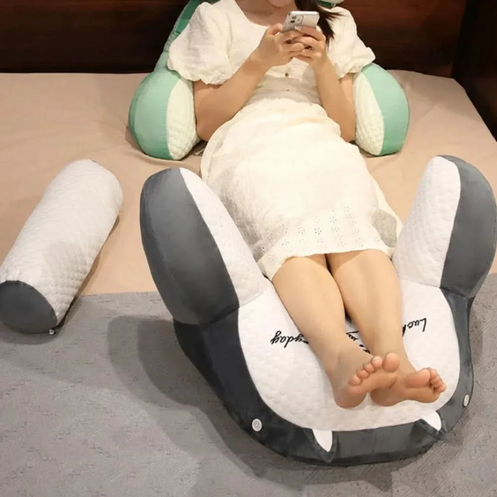 Adjustable Pillow for Reading Support