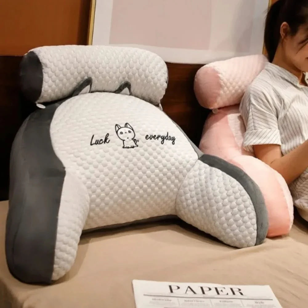 Adjustable Pillow for Reading Support