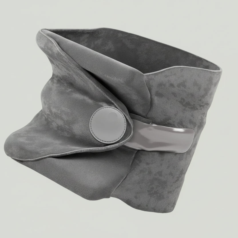 CloudRest - Supportive Memory Foam Neck Pillow for Effortless Travel