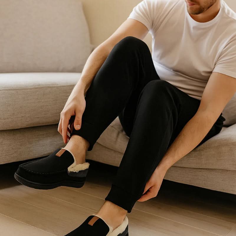 CozyWool Loafers - Soft and Warm Slippers for Winter Relaxation