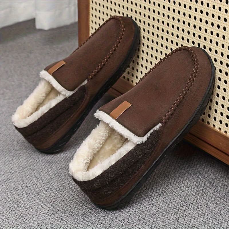 CozyWool Loafers - Soft and Warm Slippers for Winter Relaxation