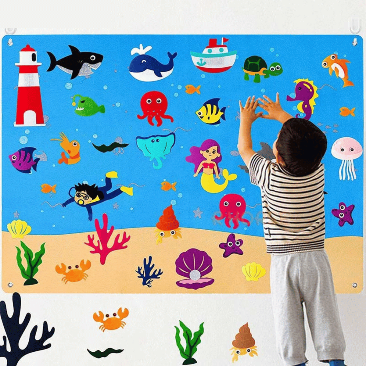 Felt Craft Kit – Unfinished Materials for Creative Projects