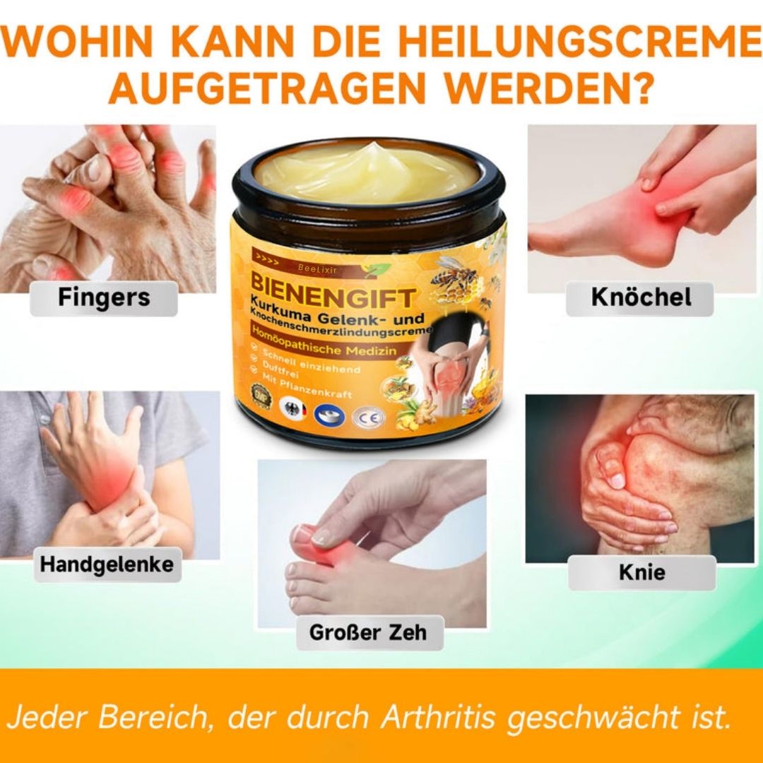 Bee Venom Cream with Hyaluronic Acid and Collagen Formula