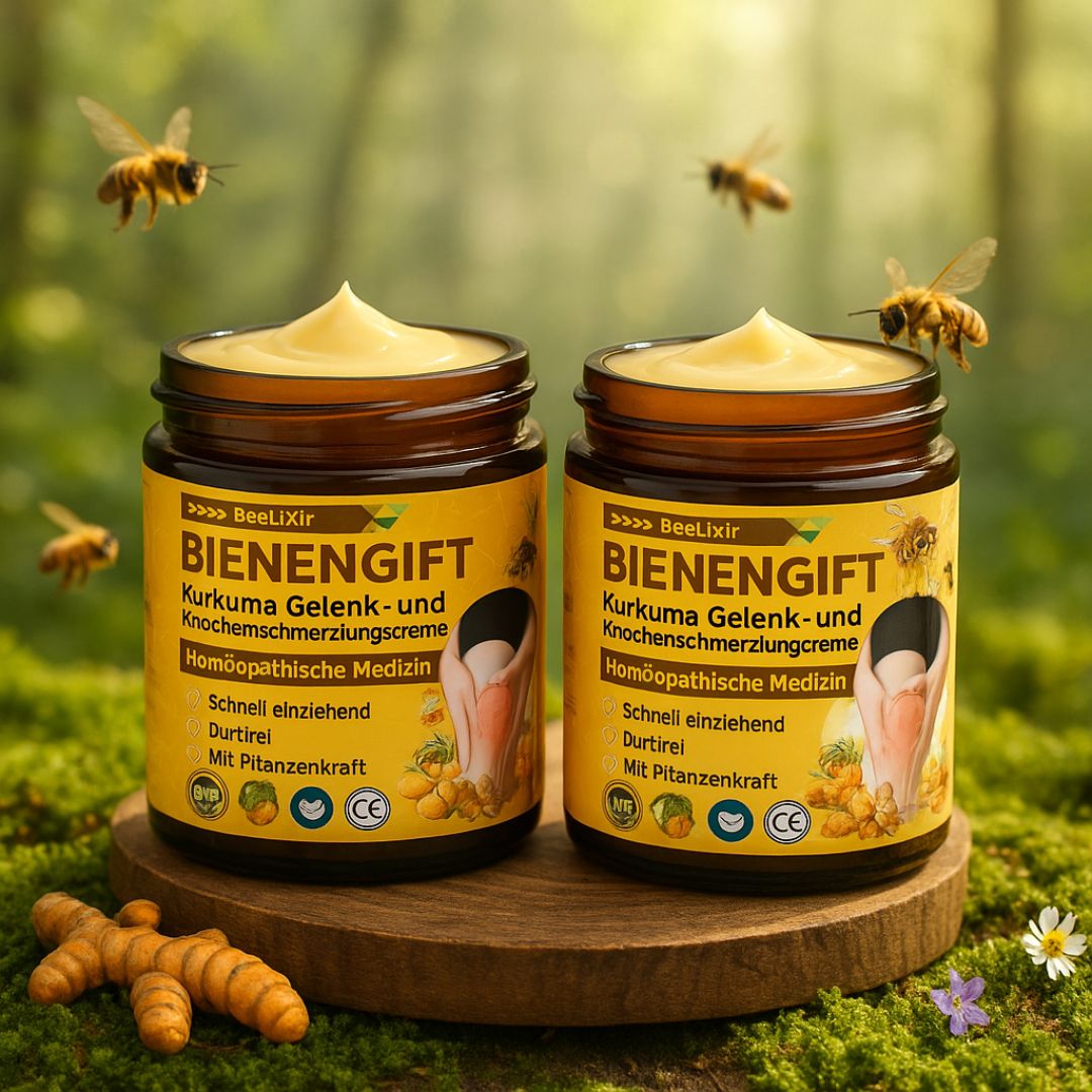 Bee Venom Cream with Hyaluronic Acid and Collagen Formula