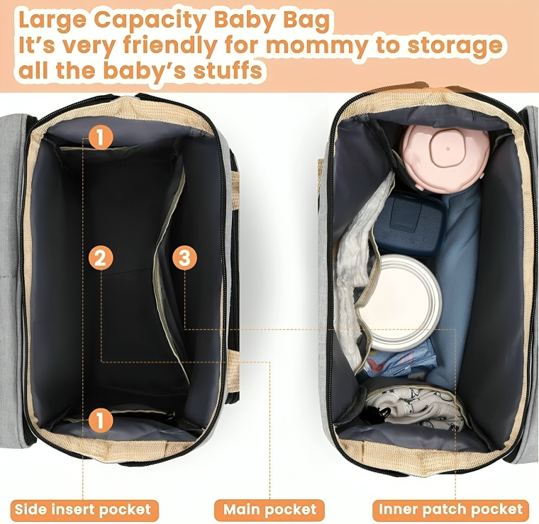 Baby Carrier with Crib – Carry Everything Your Baby Needs