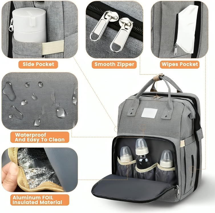 Baby Carrier with Crib – Carry Everything Your Baby Needs