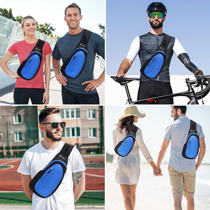 AdventureReady Waterproof Sling Bag for Travel and Daily Life