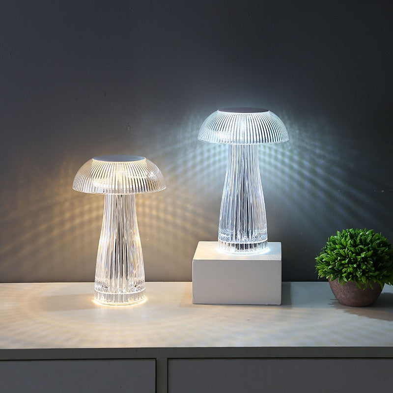 Elegant Jellyfish Touch Control LED Night Lamp with Dimming
