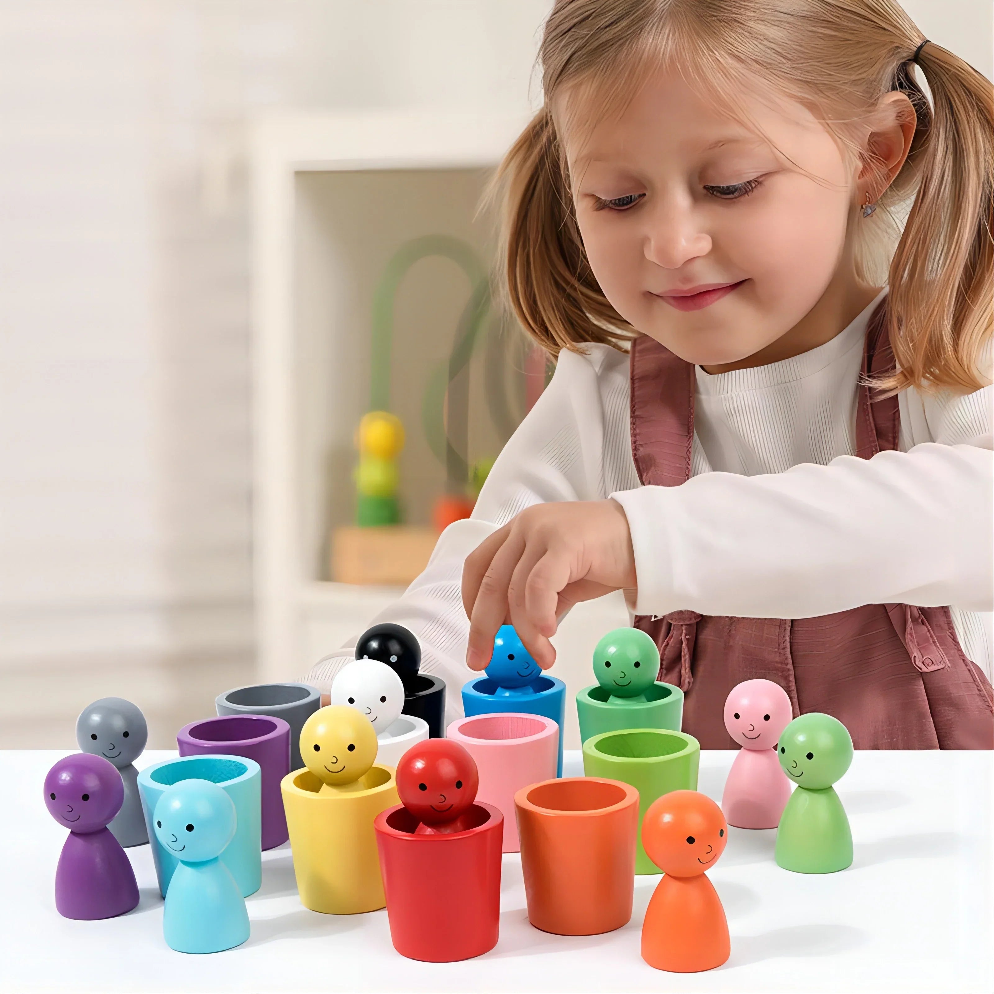 Color Sorting Cup