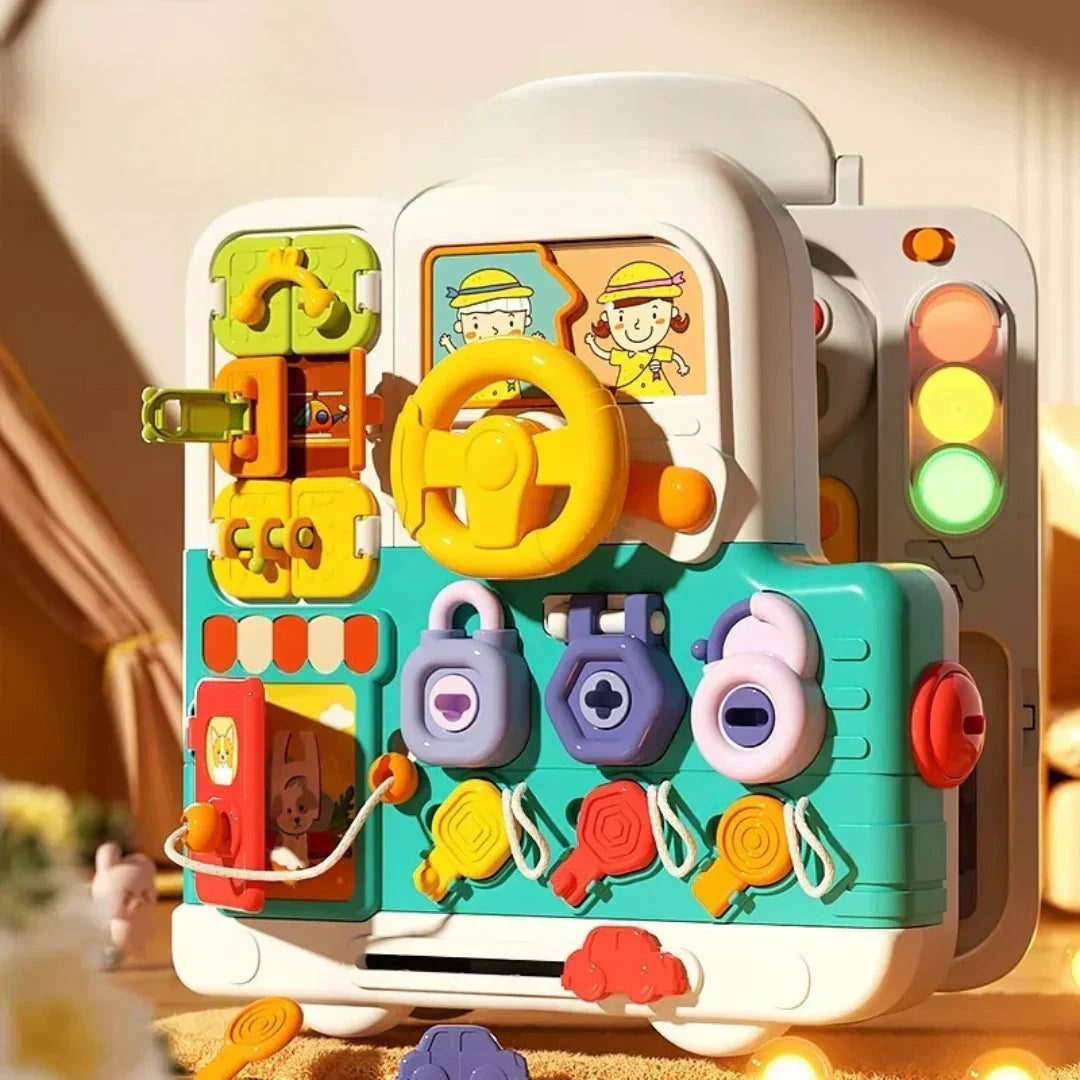 Explore & Learn Interactive Activity Board for Kids
