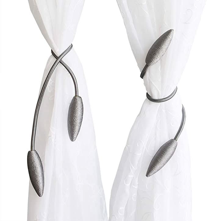 Flexible Aluminum Curtain Holder | Tool-Free | Fabric-Friendly