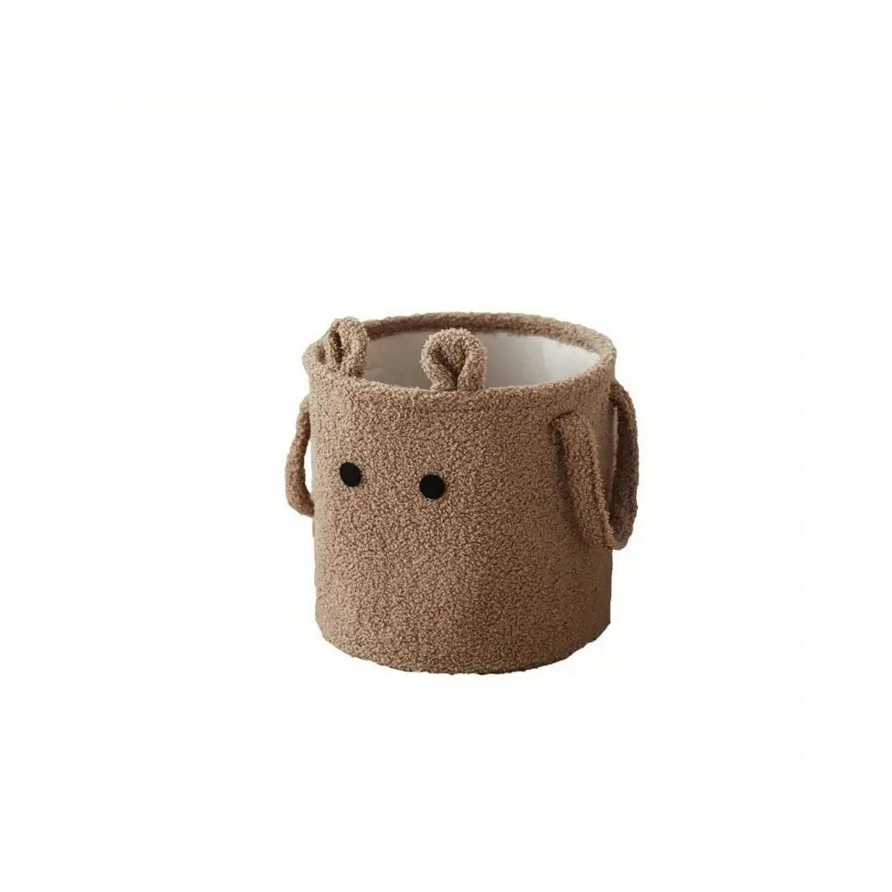 Charming Lamb Design Collapsible Storage Basket for Home