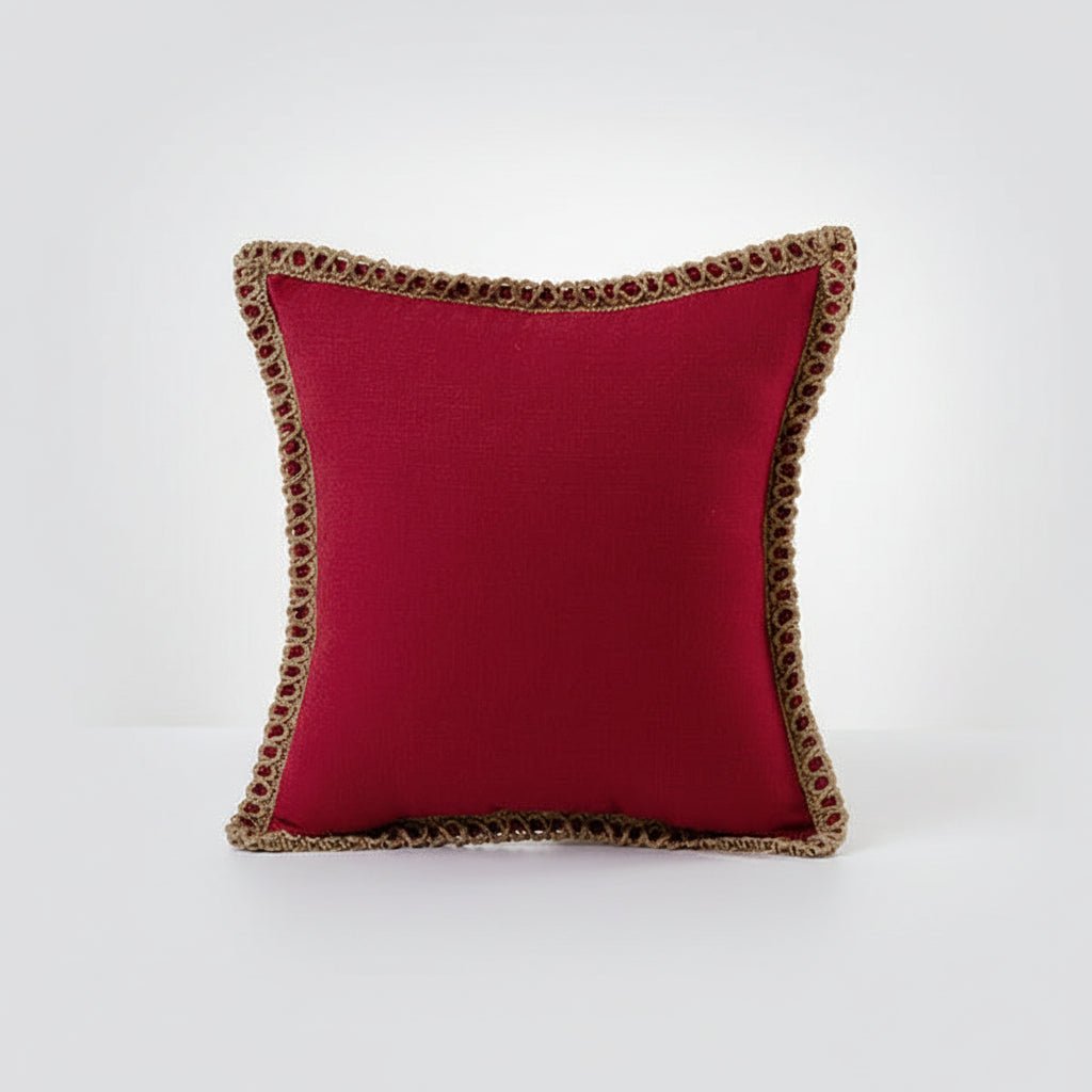 Chic Parisian-Inspired Cushion Cover for Stylish Interiors
