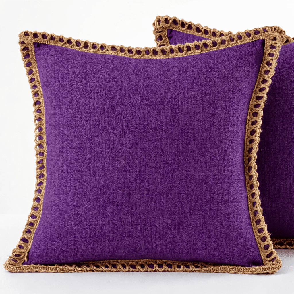 Chic Parisian-Inspired Cushion Cover for Stylish Interiors