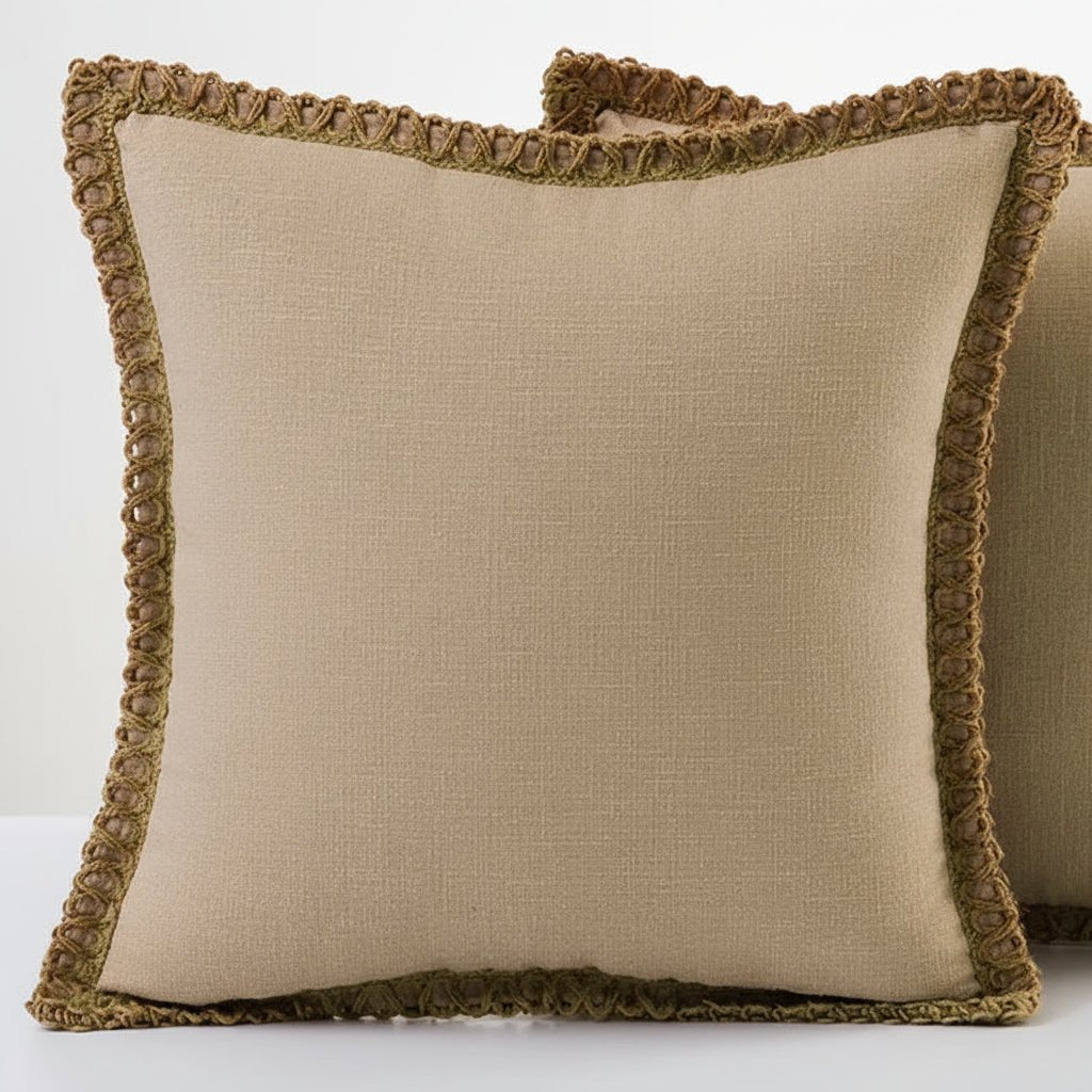 Chic Parisian-Inspired Cushion Cover for Stylish Interiors