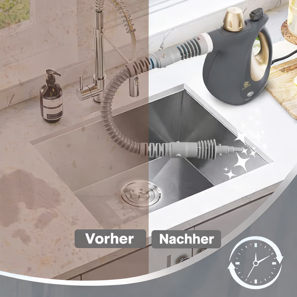 High-Pressure Steam Cleaner | Chemical-Free Steam Cleaning | Quick Heat-Up Ready