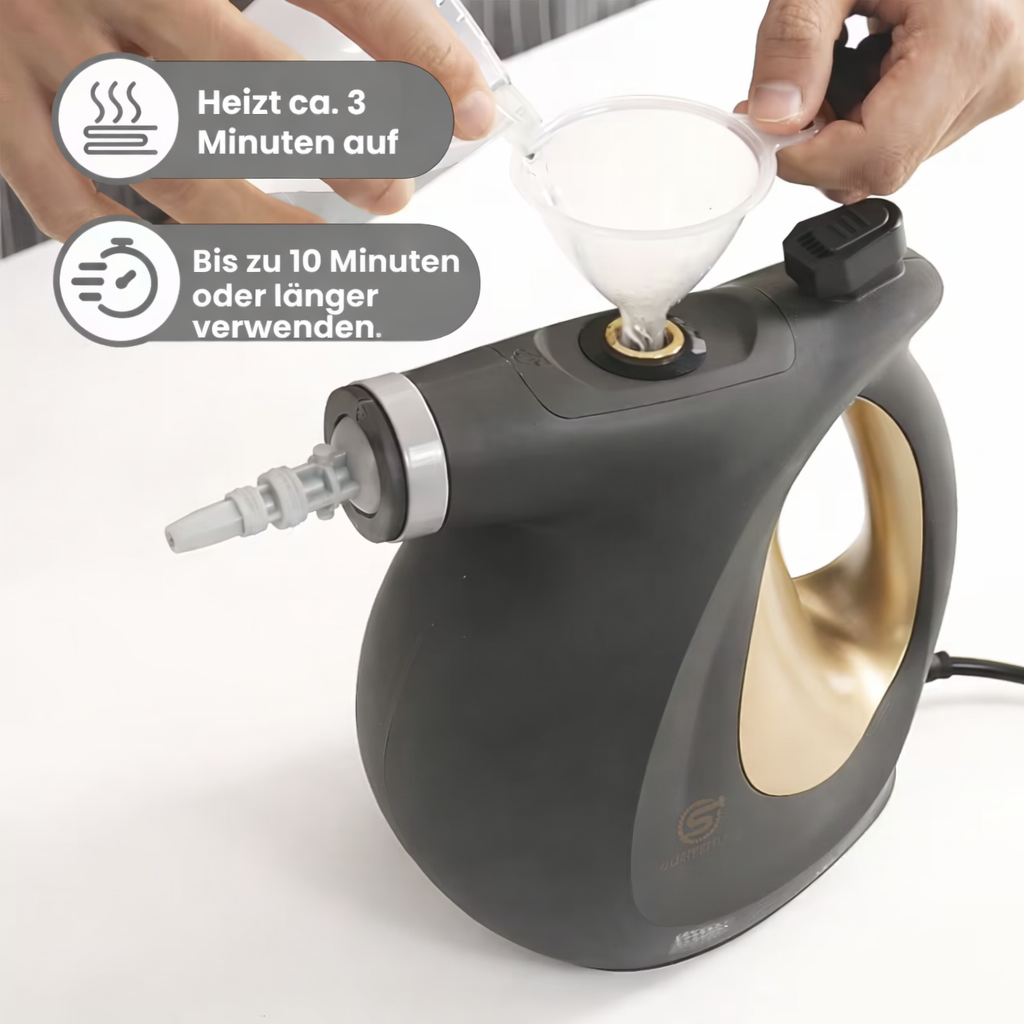 High-Pressure Steam Cleaner | Chemical-Free Steam Cleaning | Quick Heat-Up Ready