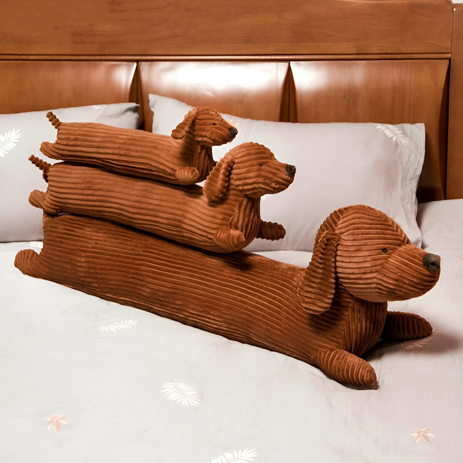 Harmonious Hound – Supportive Dachshund Shaped Cushion