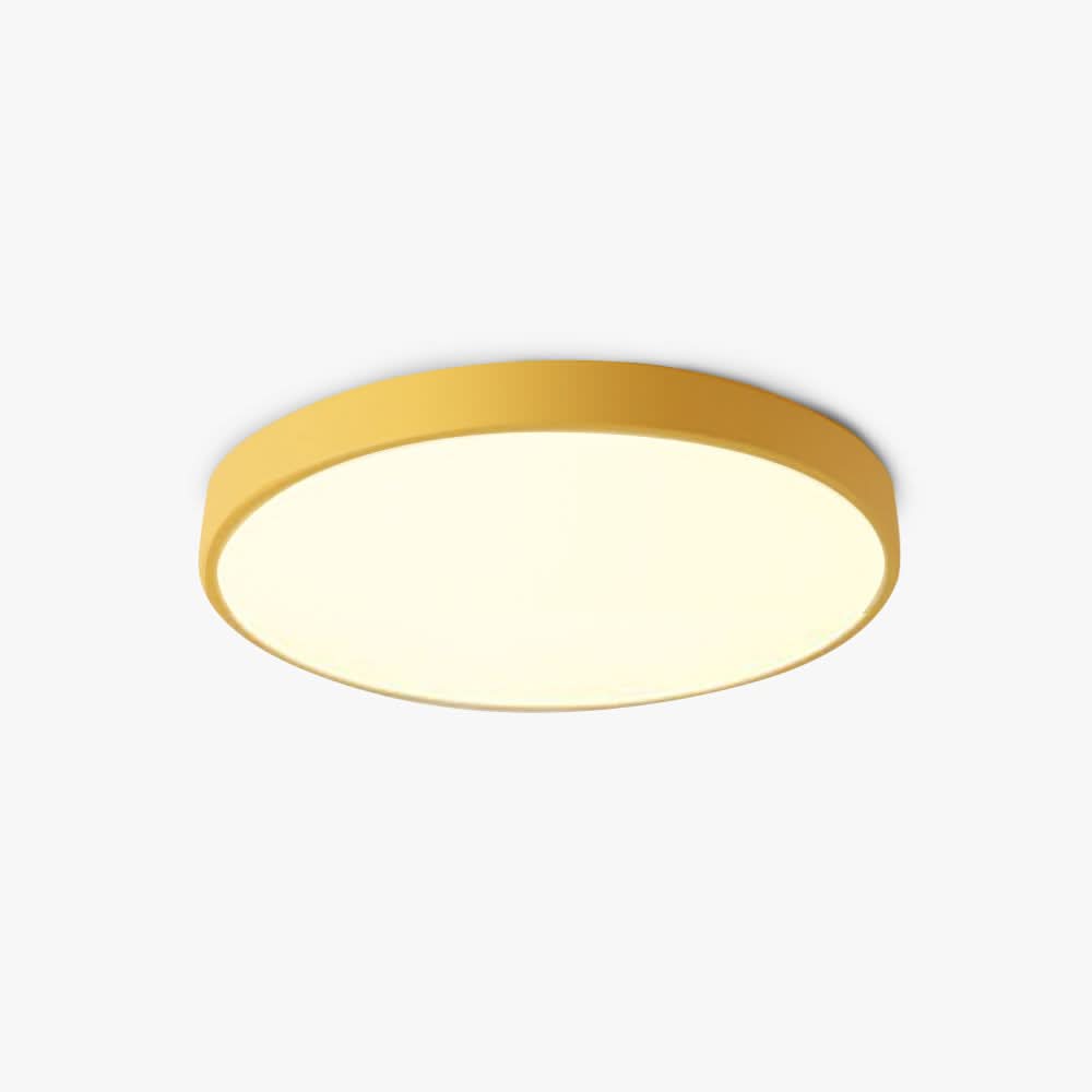Round LED Ceiling Light Fixture – Metal Recessed Light