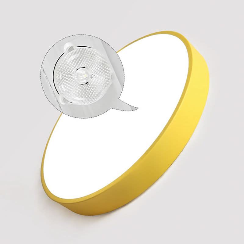 Round LED Ceiling Light Fixture – Metal Recessed Light