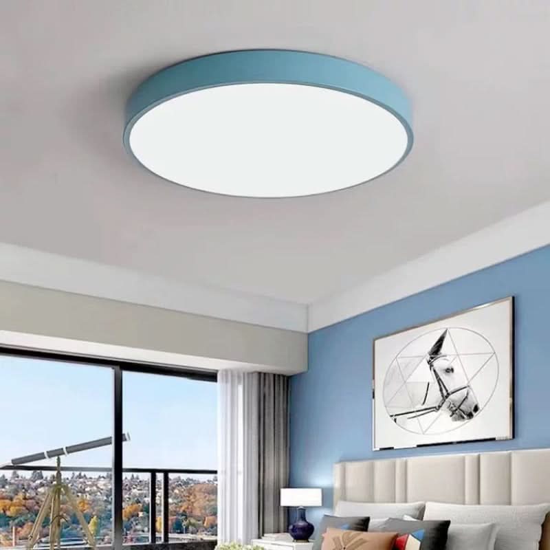 Round LED Ceiling Light Fixture – Metal Recessed Light