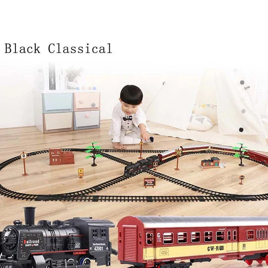 Ultimate 39-Piece HO Scale Train Collection with Real Smoke & Lights