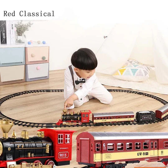 Ultimate 39-Piece HO Scale Train Collection with Real Smoke & Lights