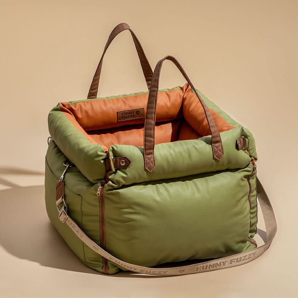 Chic Canine Travel Seat with Secure Safety Harness