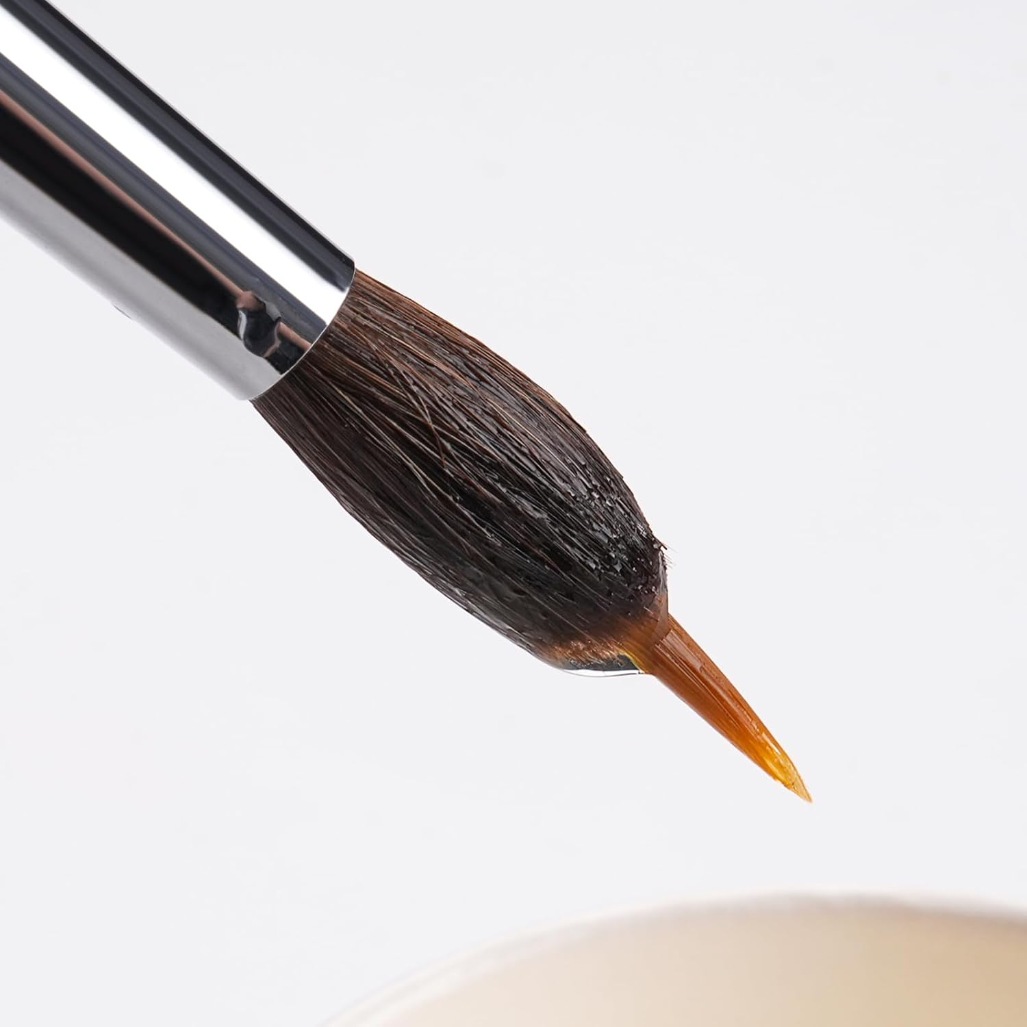 Precision Brush Set for Fine Lines | Wooden Handle