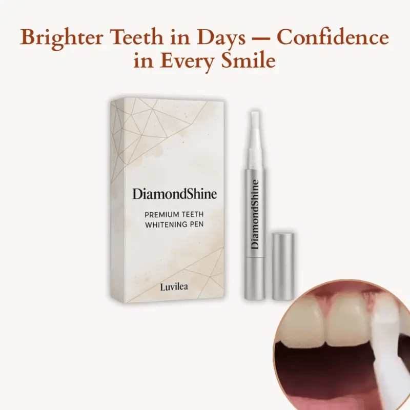 DiamondShine™ Whitening Pen — Unleash a Radiant Smile That Commands Attention Instantly
