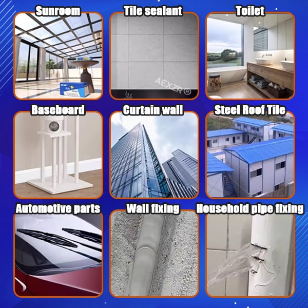Waterproof Silicone Sealant - Weather Resistant Adhesive